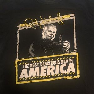 Vintage Rush Limbaugh Show “The Most Dangerous Man In America” Shirt